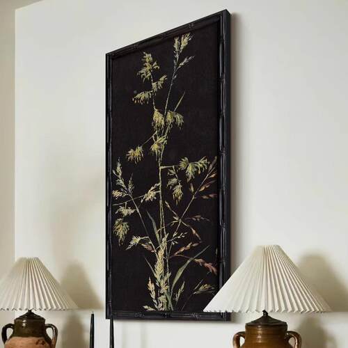 万生新中式玄C236W4关厅画中古风客餐装饰画法物式复古黑白色调挂