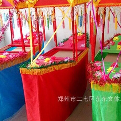 非遗社火民俗旱船龙船秧歌道具