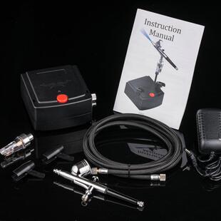 工模型喷漆绘上色气泵T10厂0A模型喷笔气迷JPX泵你喷笔套彩装