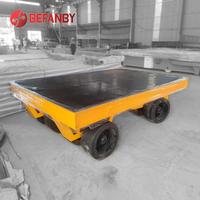 無動力平板拖結(jié)構(gòu)簡單操作靈活車ZQJ間車小件物料載型工重運輸平