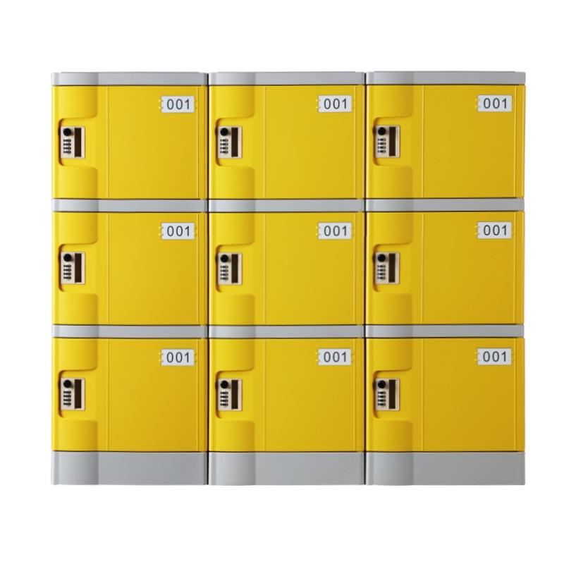 车间员工abs塑料更衣柜智能加厚彩色寄存柜组合多门员工挂衣柜子