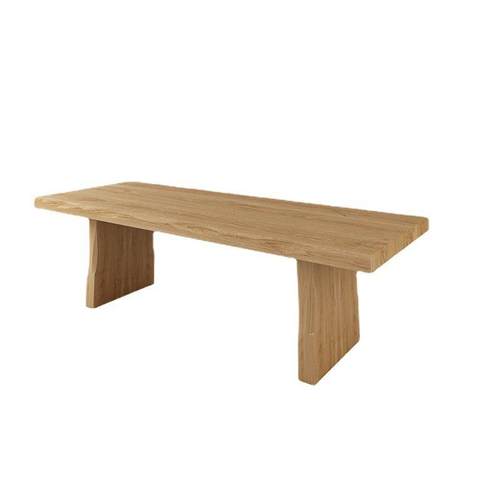 大板原木色茶桌全套组合客厅功夫茶台现代简约实木茶室茶桌