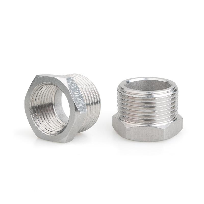 bgj防爆芯管接头3/4g双内外对丝直接g1防爆转换变径补接头不锈钢