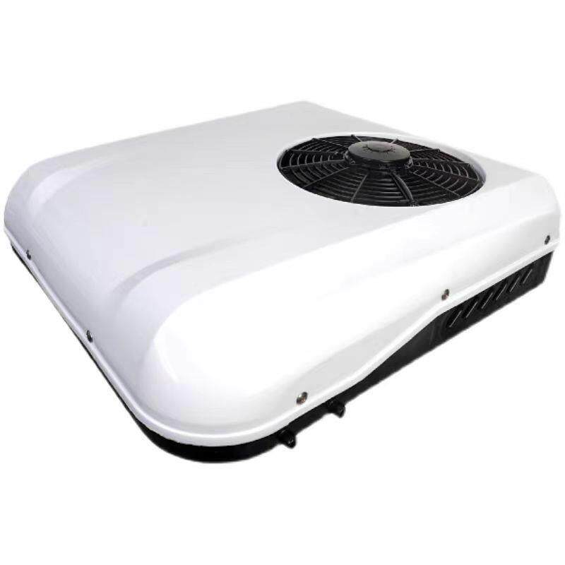 轻卡货车12V24V48V60V72伏电动三轮四轮车顶置驻车空调一体机冷暖