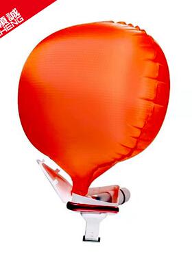 厂家直供高强度TPUN40D、N70D格子TPU桔红救生手环气囊面料