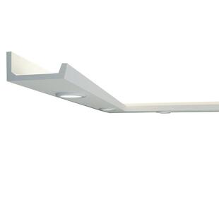 客厅PU线条灯槽线吊顶线灯带线条灯射阴角线石膏线装饰线条