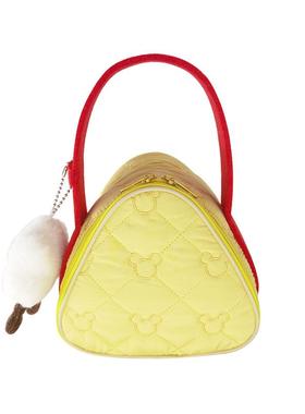 加厚保温袋黄色三角保温包户外小巧手提便当包可爱云朵卡通饭盒袋