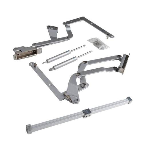 橱柜上翻门平移升降气动架垂直支撑连接件4501上掀门拉支撑杆