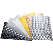 压纹装 饰膜水波纹膜婚庆展示木饰面装 饰背景仿金属饰面波浪金属膜