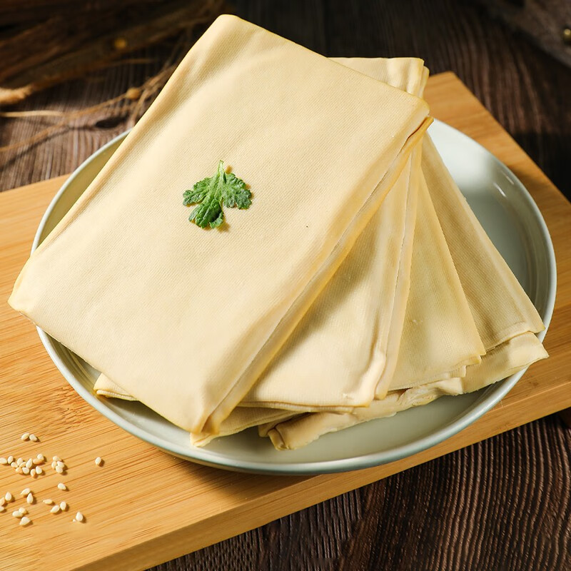 张家口怀安豆腐皮250g/袋 薄皮千张豆制品炒菜凉拌火锅食材