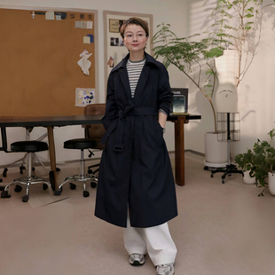 2531003 ROW风极简轻盈纸感百搭风衣外套 一支探戈 小个子极简