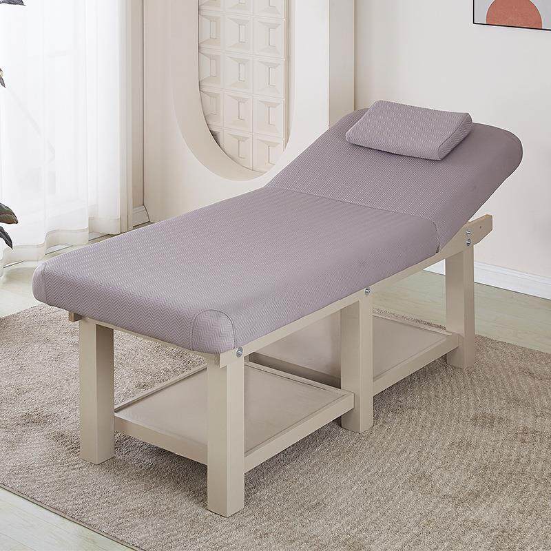 新款按摩床推拿店美容院专用理疗床加厚靠背垫子可调节防滑床