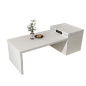 岛台餐桌一体现代极简开放式 厨房别墅大户型多功能料理台吧台