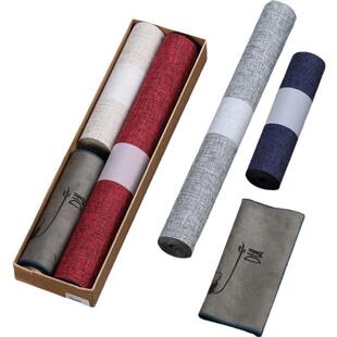 禅意桌布桌旗套装新中式茶席茶台棉麻防水茶桌布餐桌布艺长条垫布