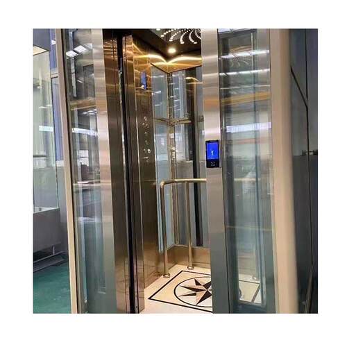 厂家供应家用别墅电梯多层自建房室内外简易曳引复式别墅电梯