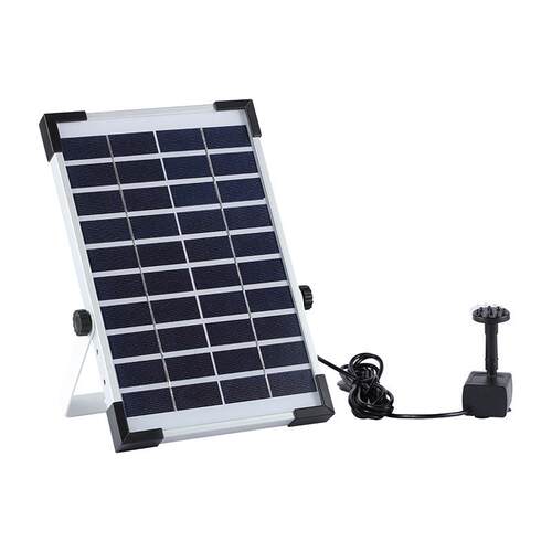 太阳能喷泉10V5W太阳能抽水泵花园小型水景喷泉室外水池喂鸟器