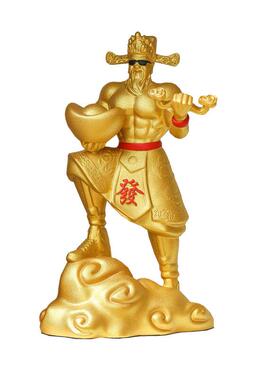 新中式肌肉财神家居收银台桌面摆件酒店超市前台摆设中式摆件