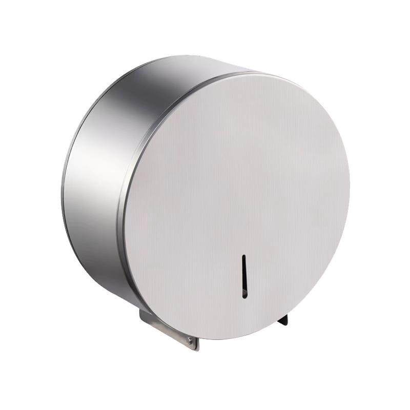 科派厂家不锈钢大卷纸盒壁挂式工程商超防水公共卫生间加厚