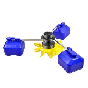 变频鱼塘增氧机叶轮式增氧泵曝气式鱼池养鱼水产养殖制氧泵水冷