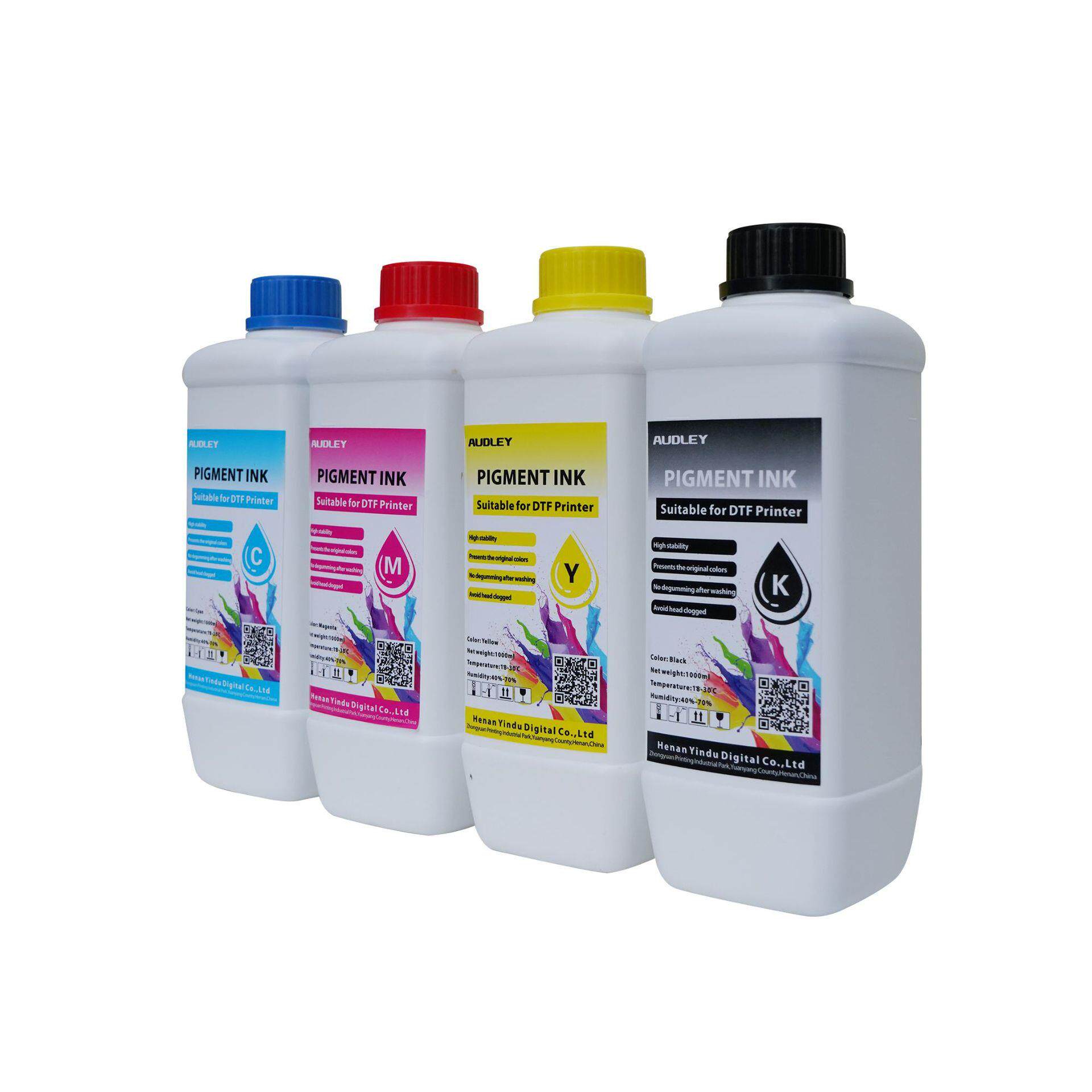 新款柯式打印墨水烫画机专用墨水不堵头流畅服装面料专用