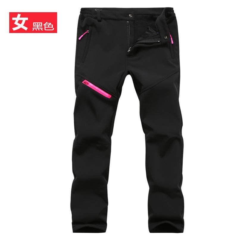 男女款秋冬软壳裤鲨鱼皮软壳冲锋裤户外登山旅行1945防风