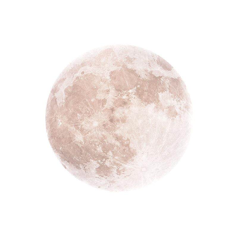 led吸顶灯月球月亮灯具书房卧室现代简约北欧圆形壁灯创意床调光