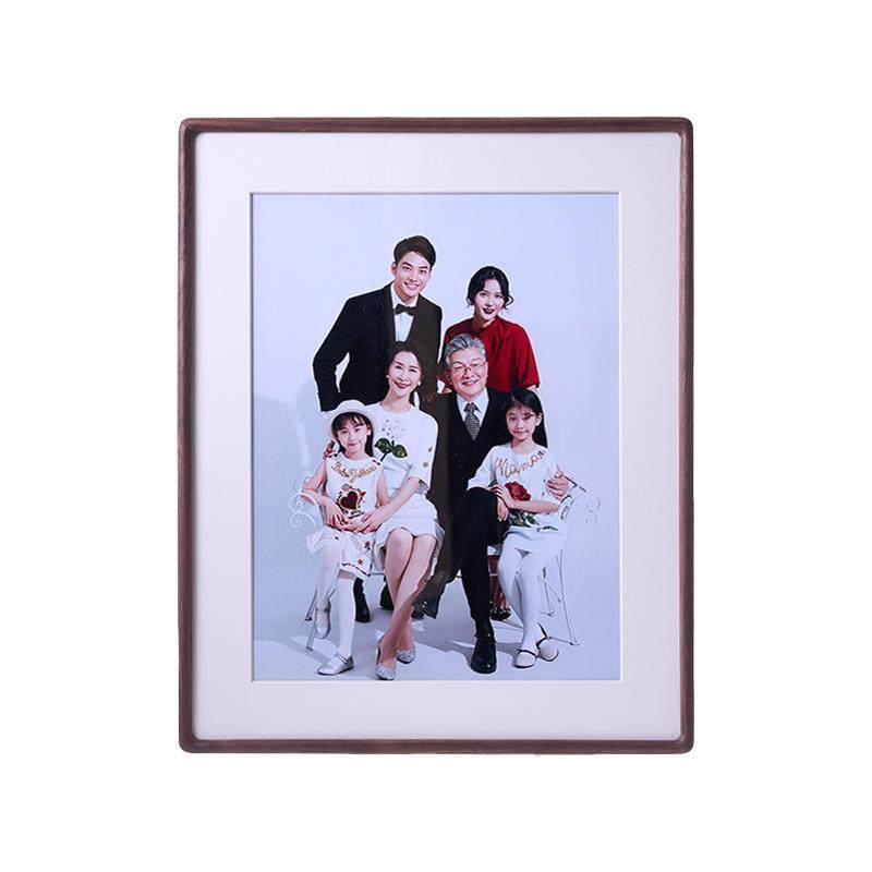 黑胡桃相框精致摆台创意榫卯相框画框装裱照片实木中空相框摆台,家居饰品,DIY亲子装饰画,淘宝优惠券,粉丝福利购,淘宝优惠卷