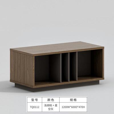 现代简约办公茶几小型茶桌时尚边几办公室会客接待茶几板式茶几