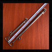 汽车凹陷钣金用长短新款 不锈钢支伸缩杆车门固定器夹边钳平孔钳子