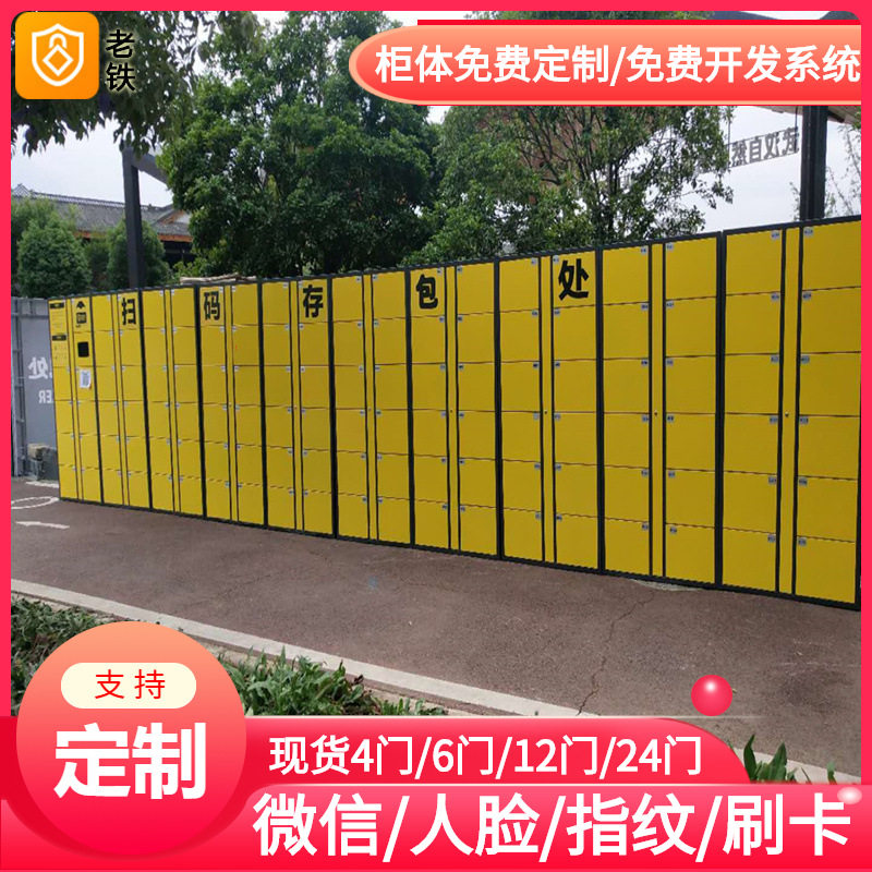 宣城智能红外条码寄存柜/存包柜/储物柜/可设计系统/联网扫码收费