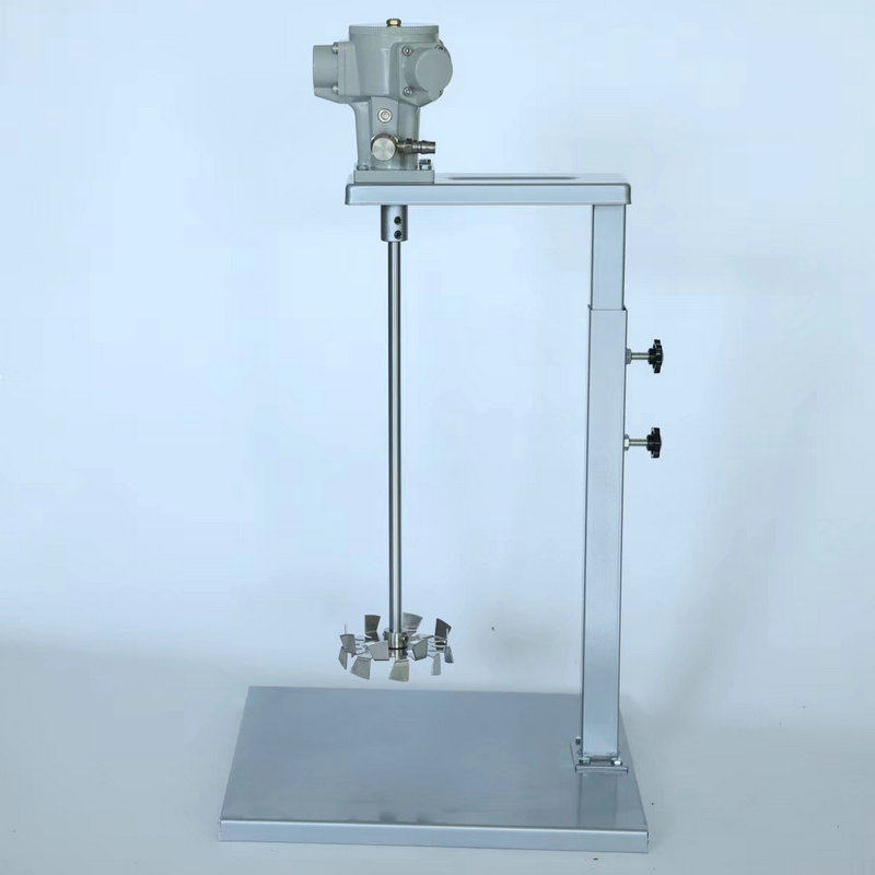 25加仑手动升降式气动搅拌机 工业涂料油墨油漆不锈钢搅拌器