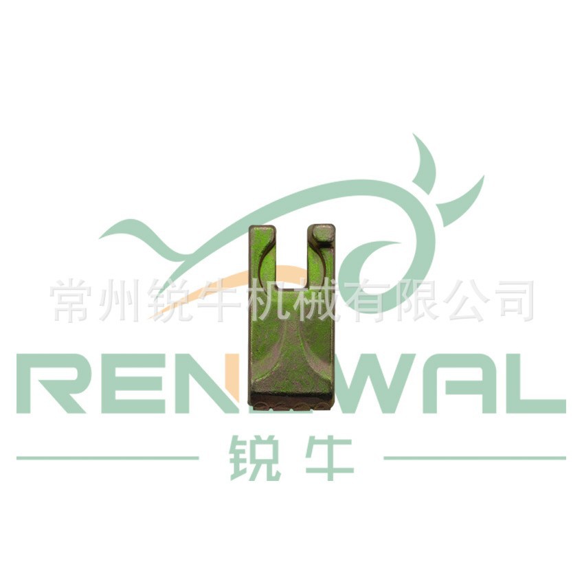 螺旋钻机 旋挖机配件 钻尖合金边齿扁形齿刀齿4050C钻土挖坑