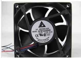 直销原装台达风扇 AFB1224SHE 12038 24V 0.7工业变频直流风扇