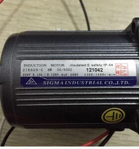 电机SIGMA 21K6GN-C 220V 6W 减速器 2GN-50 2IK6GN-C 马达