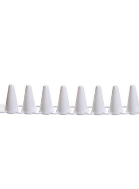 Virya0.1mLPCR8联排管盖光学平盖白色管无酶无热源3310153