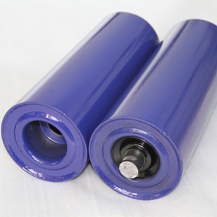 保定华运生产各种规格铁托辊，Q235材质铁托辊，静电喷涂托辊