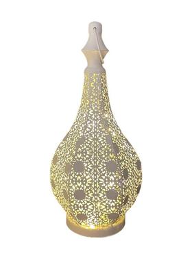 新品卧室led灯氛围装饰家居摩洛哥铁艺灯饰欧式台灯简约摆件