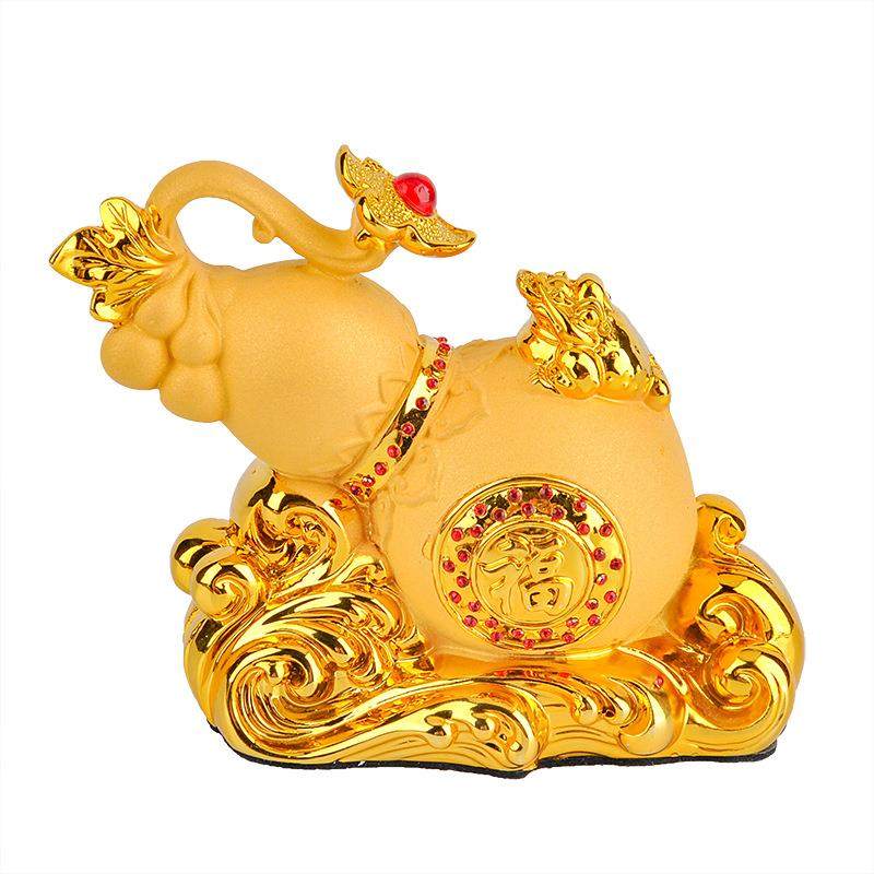 厂家直供现货创意沙金小葫芦汽车内饰用品车载摆件招财树脂工艺品,家居饰品,装饰摆件,淘宝优惠券,粉丝福利购,淘宝优惠卷