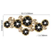 美式 饰品壁饰 玄关客厅沙发轻奢壁挂背景墙创意挂件卧室家居墙面装