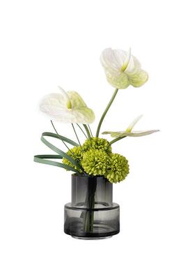 级感整体花艺现轻奢轻奢玻璃花档浴室洗手台装饰品