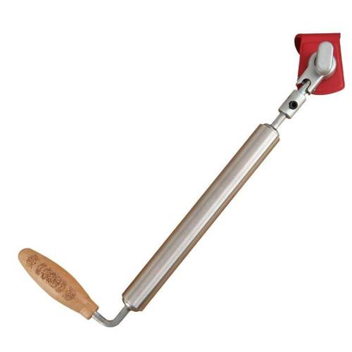 擀面皮工具擀皮宝擀饺子皮器商超厨具木制滚轴304不锈钢擀面杖