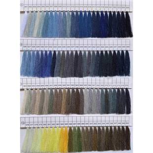 缝纫线通用色卡600色402线900色1200色