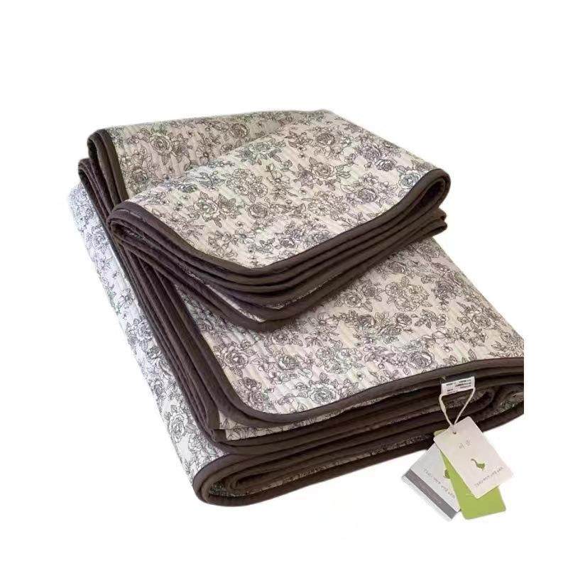 全棉夹棉床盖三件套纯棉加厚床单四季绗缝床盖被单双面全棉床单子,床上用品,床单,淘宝优惠券,粉丝福利购,淘宝优惠卷