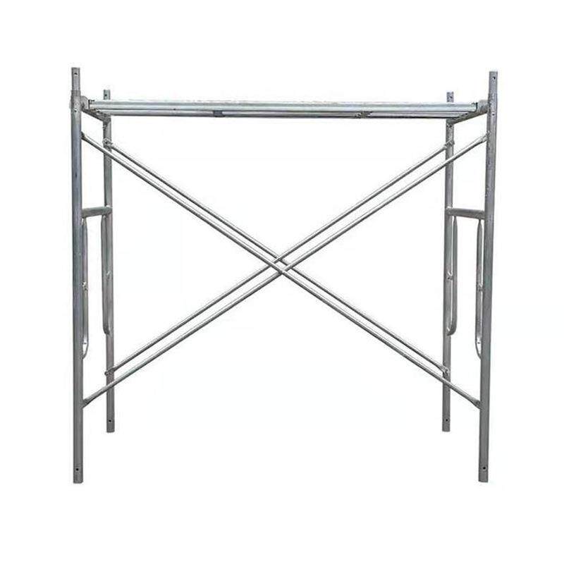 厂家镀锌脚手架工程梯装修活动架升降梯形钢跳板门式移动脚手