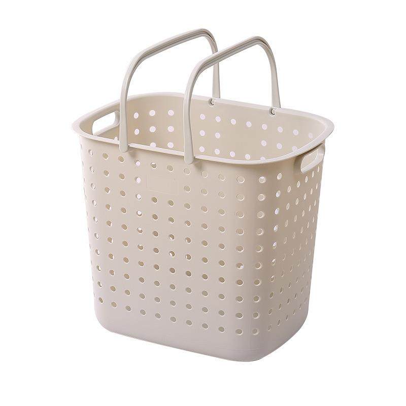 脏衣篓家用推车双层卫生间浴室洗衣篮收纳筐大容量脏衣篮整理,收纳整理,脏衣篮,淘宝优惠券,粉丝福利购,淘宝优惠卷