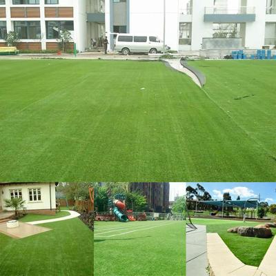 2m Green Artificial Grass Plant Floor Mat Synthetic Landscap