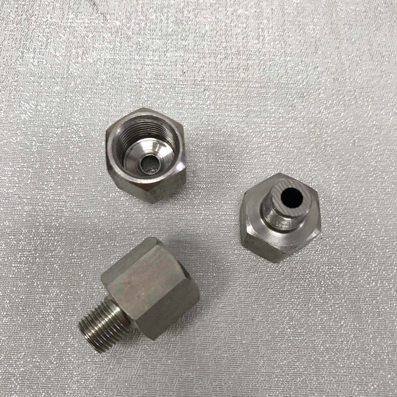 G1/4-ZG1/8 内螺纹G1/4 外螺纹ZG1/8  即PT1/8 不锈钢转换接头