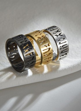 New In Stainless Steel hollow out Odin Norse Viking Amulet R