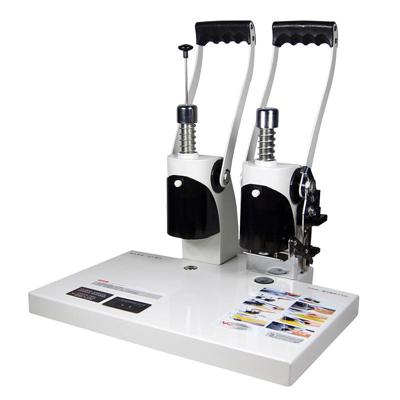 阮氏R-06财务凭证装订机40mm档案会计手动打孔热熔铆管财务装订机