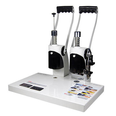 阮氏R-06财务凭证装订机40mm档案会计手动打孔热熔铆管财务装订机